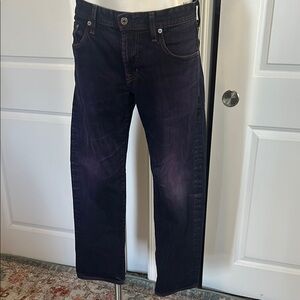 Ag Adriano Goldschmied Purple Straight Jeans